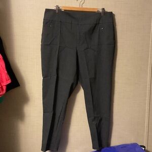 Cato Charcoal Straight Leg Pants